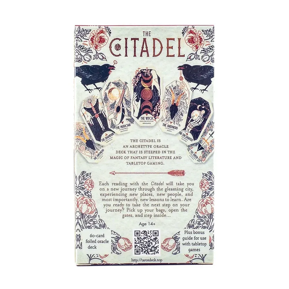 The Citadel A Fantasy Oracle - 60Cards Tarot Deeply Influenced By Fantasy Literature & Tabletop Games Magical Elements — image 3
