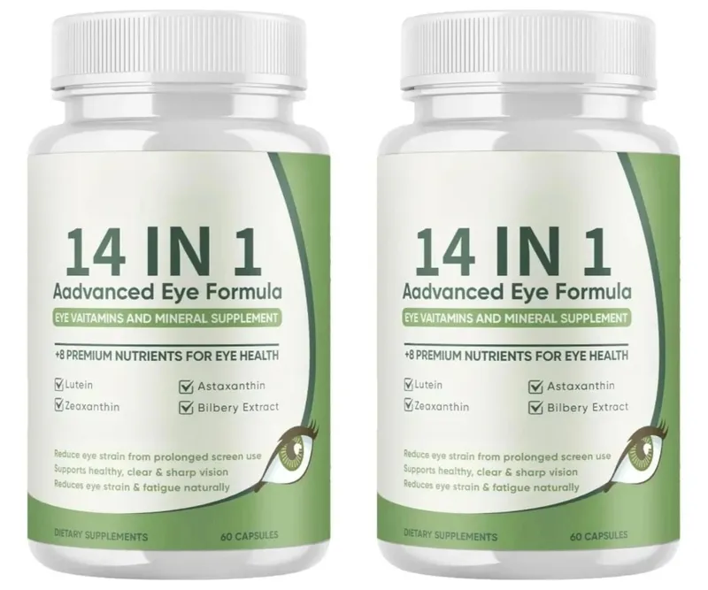 60 Count Eye Health Capsules with Lutein Zeaxanthin Daily Visual Comfort Support Eye Nutrition Supplement — image 9