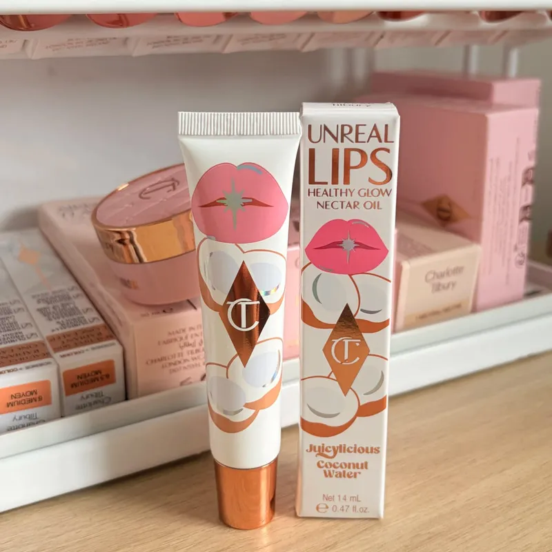 Charlotte Tilbury CT 메이크업 세트 형광펜 립 블램 4 색 아이 섀도우 팔레트 립 글로스 립 블램 세트 베개 토크 롱 라스팅