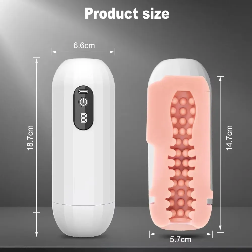 Male Masturbator Cup Blowjob Sex Machines Pocket Pussy Erotic Adult Sex Toys For Men Glans Trainer Sexy Accessories for Men — image 6