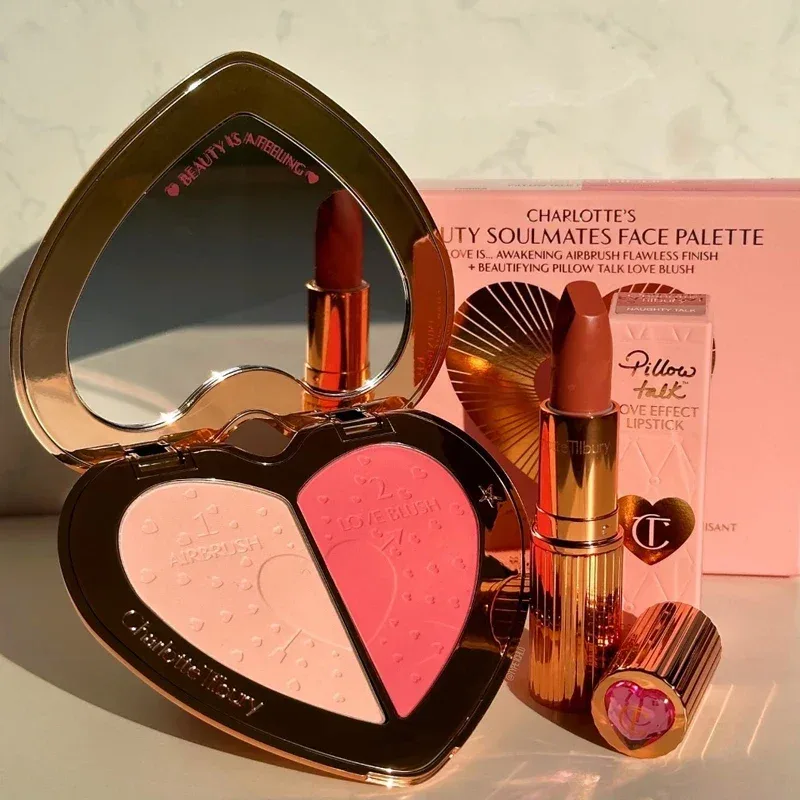 CT Summer Limited Lip Gloss Hydratační rtěnkový fixační pudr Shine Devítibarevná paleta očních stínů Blush Essence Makeup — image 5