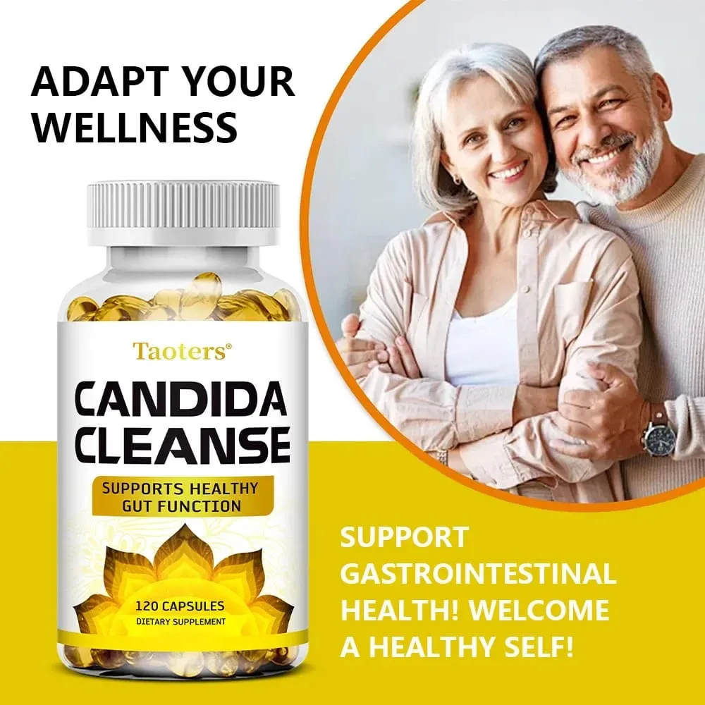 Candida Cleanse - Detoksifikasi Pembersihan Hati Menyokong Kesihatan Usus Pembersihan Usus Meningkatkan Tenaga 120 Kapsul — image 6
