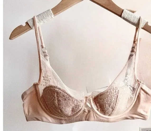 Women Lace Lingerie Set Soft Underwire Thin Cup Push‑Up Bra Panty Kit Comfort Intimates For Small Bust S-XL Daily Wear Underwear — image 14