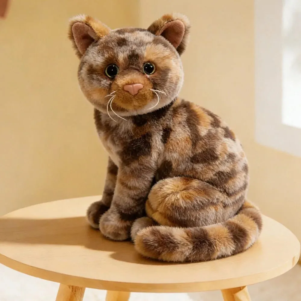 Plush Material Animal Body Pillow 10inch Soft Texture Poultry Throw Pillows Cute Design Cat Pattern Animal Cushion Doll Toys — image 13