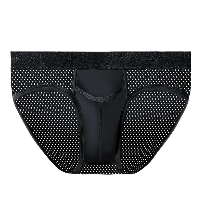 Bullet Separation Panties Men's Sexy U-Convex Briefs Vein Ice Silk Scrotal Rim Sperm Cord Shorts Varicose Heads — image 26