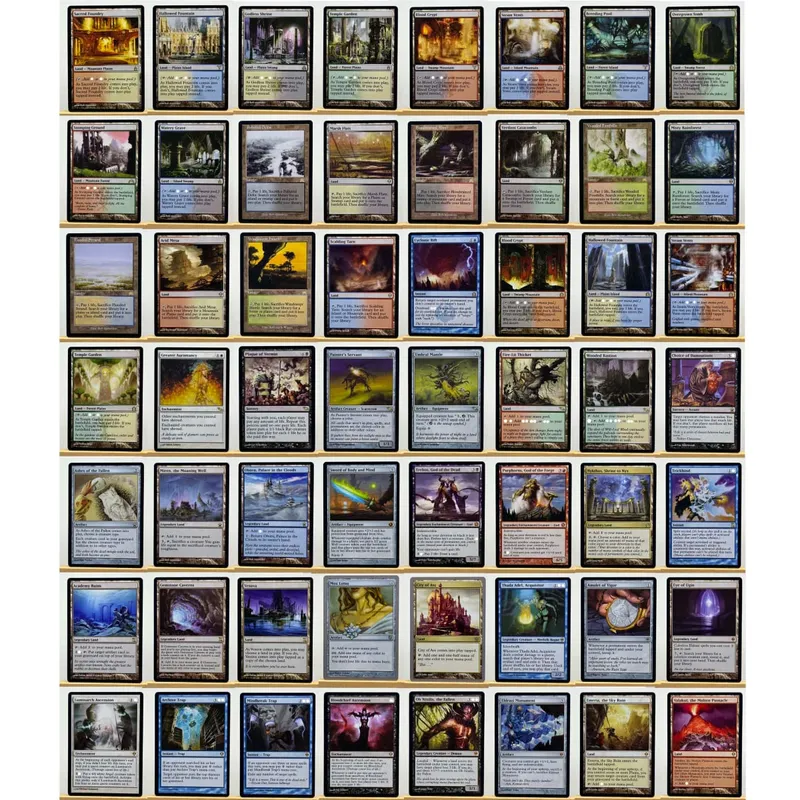 Tcg Proxy Cards Custom 56-Card Proxy Deck Set–High Quality The One Ring Complete Tabletop Strategy Card Set