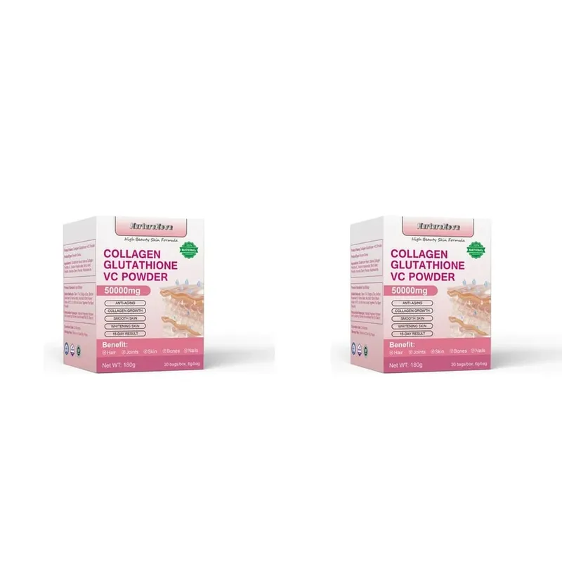 Collagen Peptides Glutathione Vitamin C Powder 30 Sachets Marine Collagen Drink Mix for Beauty Wellness Support Adults 180g — image 8