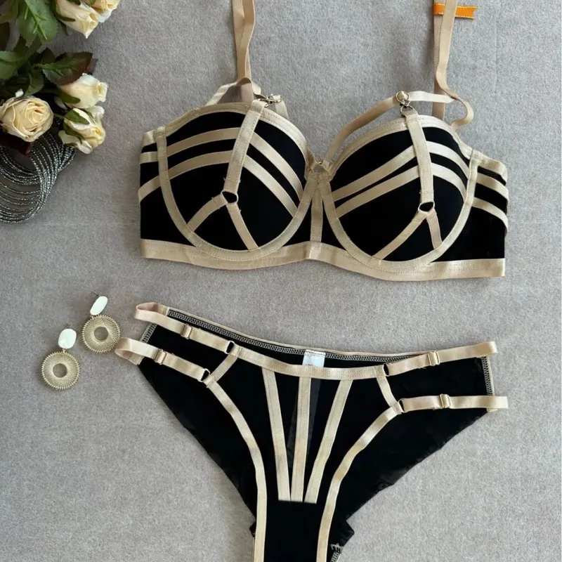 Cute Sweet Pure Desire Bralette Set for Women Wireless Push Up Bra Small Chest Summer Lace Lingerie New Style Free Ship MOYISU — image 8
