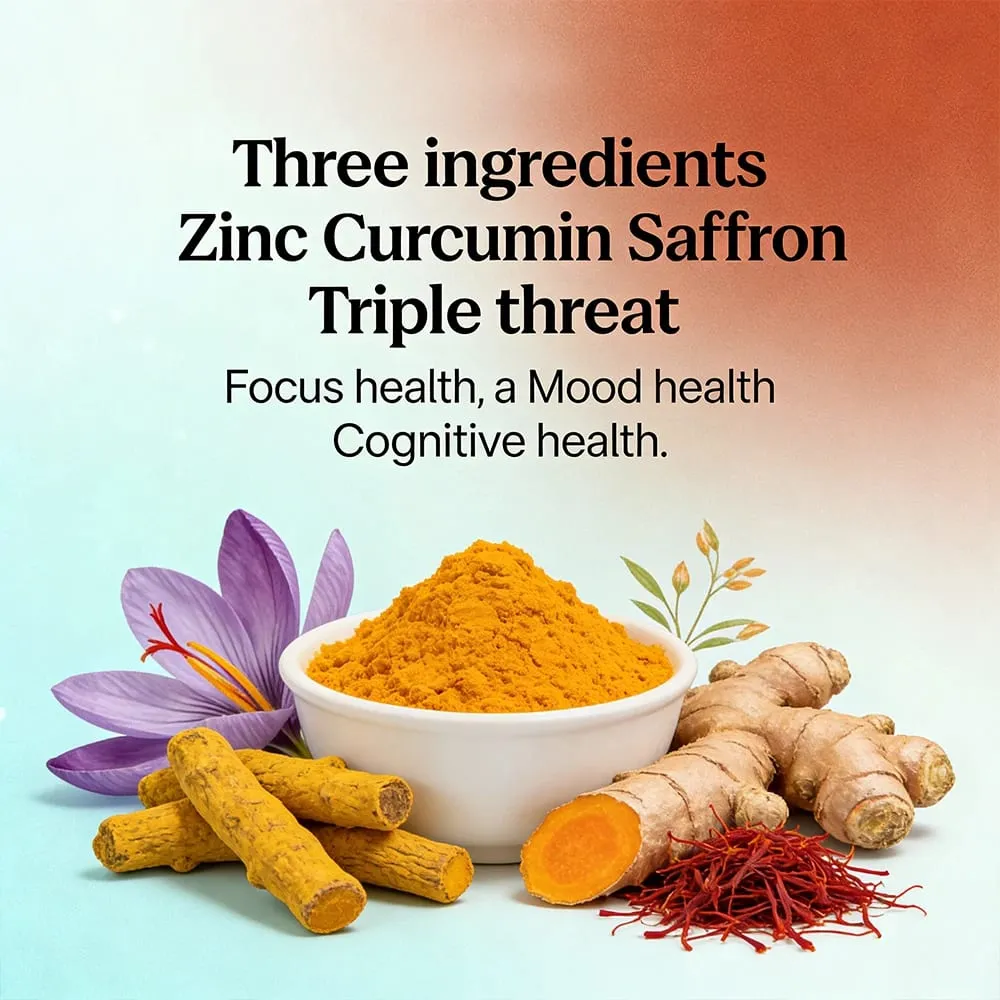 Curcumin-Kapseln 400 mg plus Safran und Zink lindern Gelenk- und Muskelermüdung und fördern die Gesundheit von Gehirn, Augen und Herz — image 6