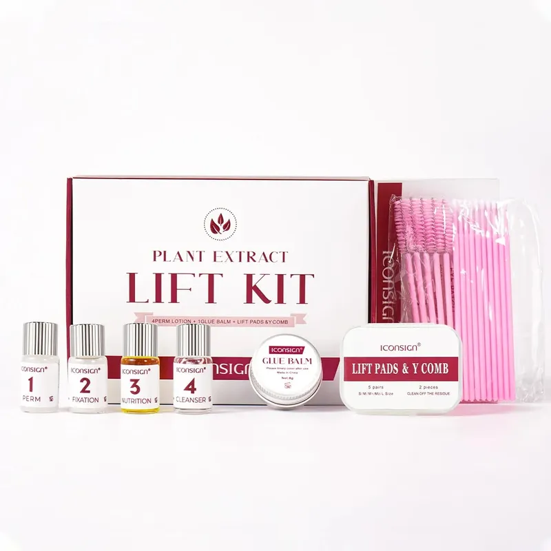 Cola bálsamo lash lift kit cisteamina profissional cílios manter 90 dias encaracolado levantamento beaty presente kits ferramentas de maquiagem conjuntos — image 2