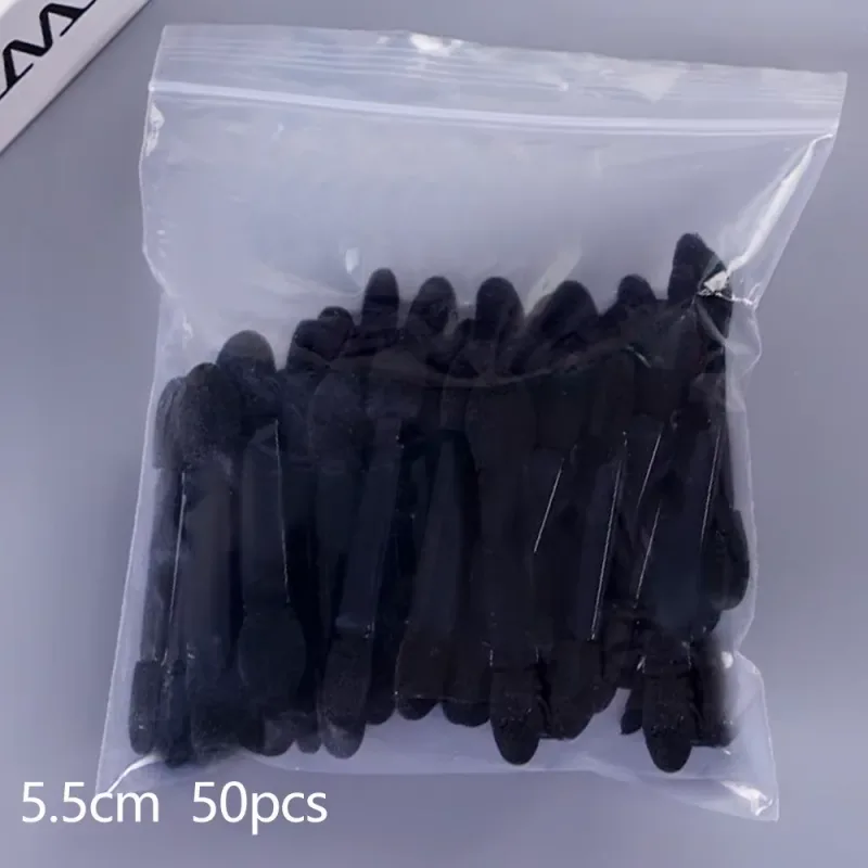 10/30/300pcs Double Ended Eyeshadow Brush Eyeshadow Applicators 6.2cm Makeup Sponge Brushes For Women Cosmetic Beauty Tool