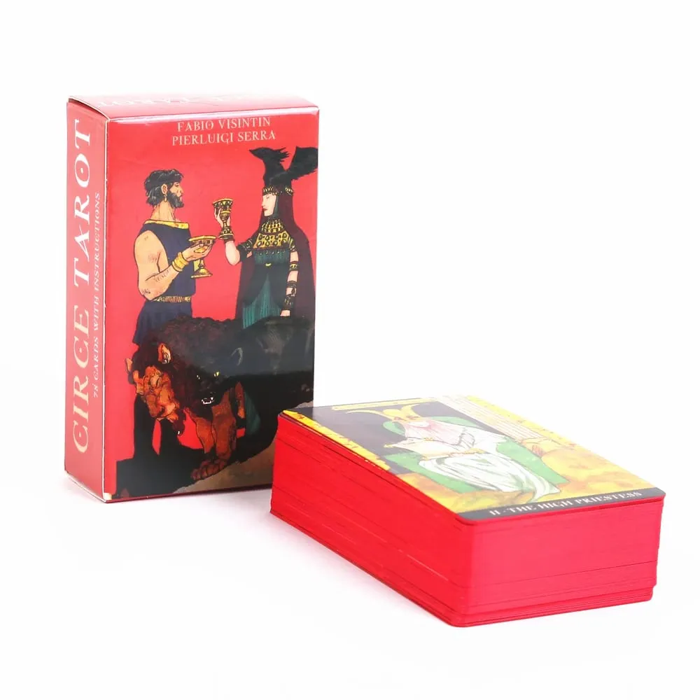 2026 Kad Tarot Circe BARU 10.3*6Cm 78Pcs Kad Permainan Papan Dek Nasib Ramalan Untuk Pesta Keluarga