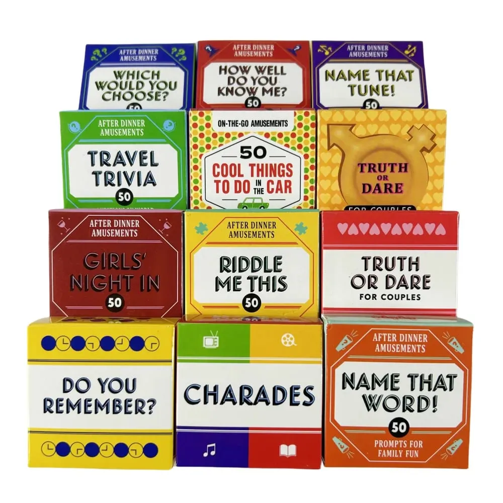 Permainan Kad Truth Or Dare Saiz Mini Perjalanan Nama Trivia Sesuai Sejauh Mana Anda Mengenal Saya Teka-teki Saya Permainan Ini untuk Permainan Pesta — image 1