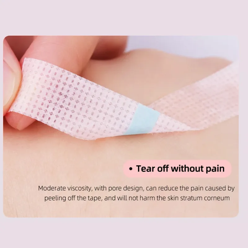 20Rolls/Lot Silicone Gel Tape for Lash Extension Sensitive Skin Multi Use Non-Woven Breathable Under Eye Pad Patches Makeup Tool