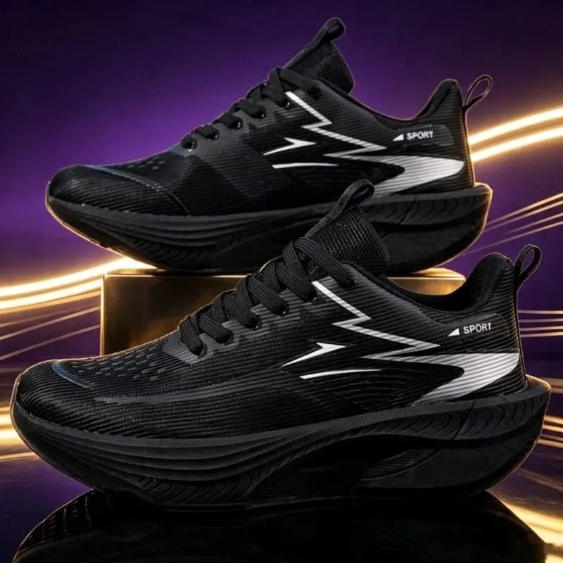Running Shoes Men Marathon Athletic Sports Outdoor Carbon Plate Breathable Lightweight Comfortable Women's Air Cushion Sneakers