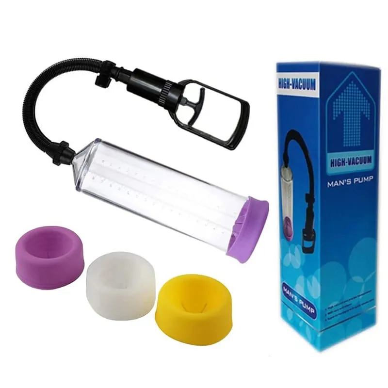 Sleeve Cylinder Flask Part Accessories for Penis Pump Replacement for Dick Extender Stretcher Vacuum Pumps Adult Sex Toys Men — image 6