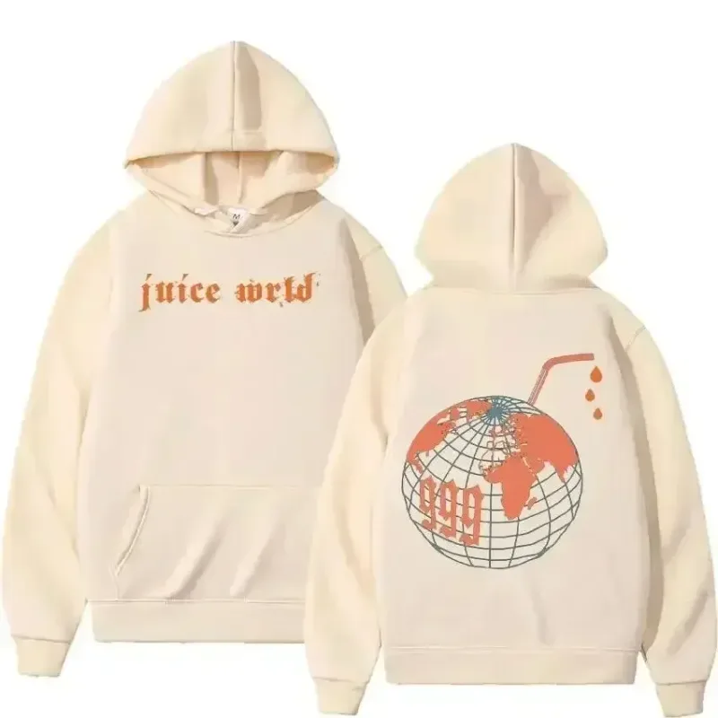 Juice WRLD Hoodies Men Women's Hooded Sweatshirts Fashion Hip Hop Casual Pullovers Autumn Boys Girls Black Streetwear Juicewrld — image 3