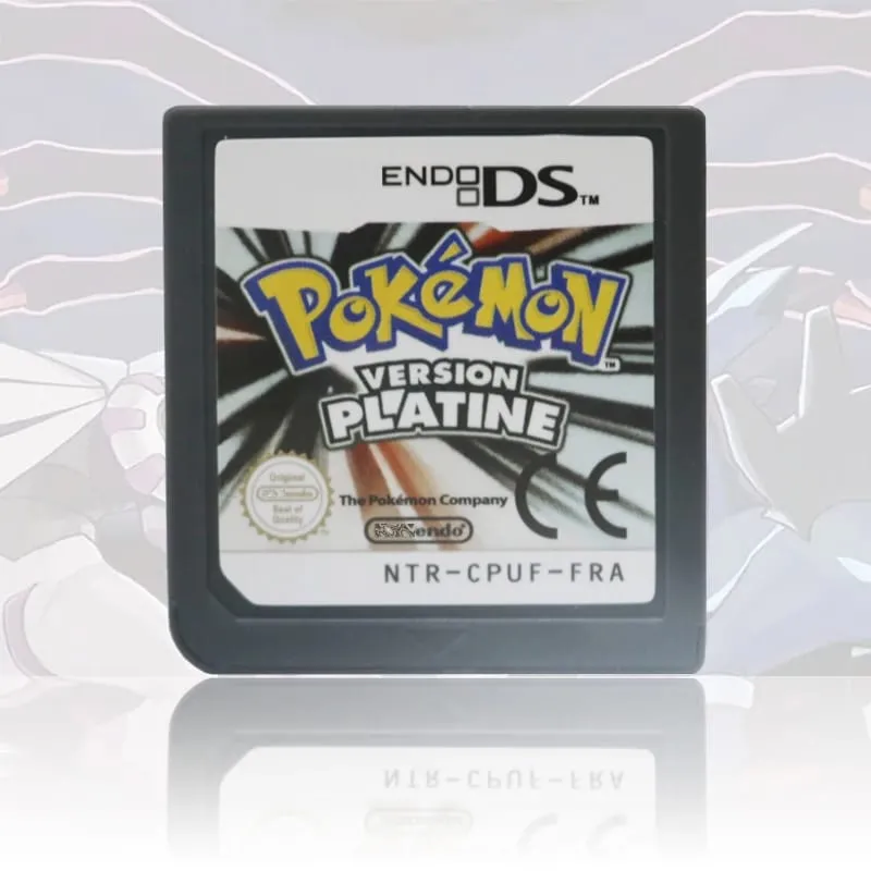 NOE/ESP/ITA/FRA/USA/EUR/AUS Version Pokemon HeartGold SoulSilver Platinum Diamond PearlVideo Game Card For DS 2DS 3DS Console — image 5