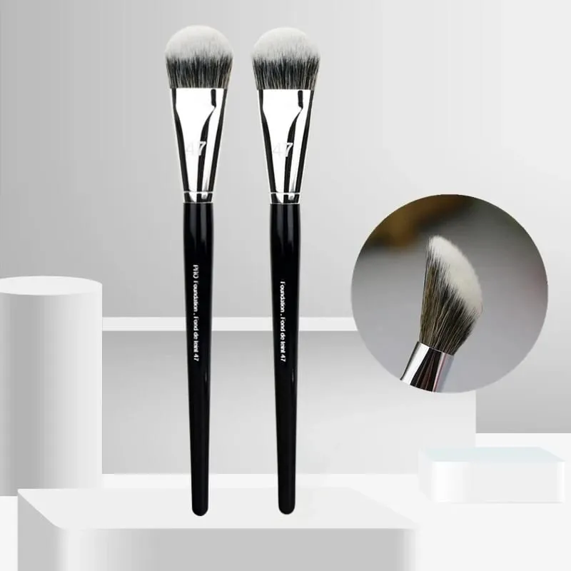 Professional Foundation Brush 47/52 Broom Head Liquid Foundation Shadow Repairing Brushes Women Face Base Makeup Beauty Tools