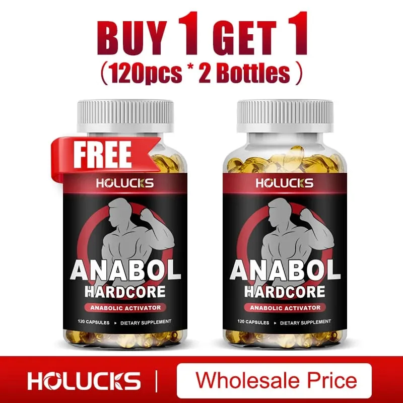 Muscle Builder for Men Boosts Energy Strength & Endurance Promote Muscle Protein Synthesis Supports Hormone Balance — image 2
