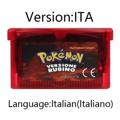 GBA Game Pokemon Series Video Game Cartridge Console Card Pokemon Emerald FireRed Ruby LeafGreen Sapphire Multi-language — image 30