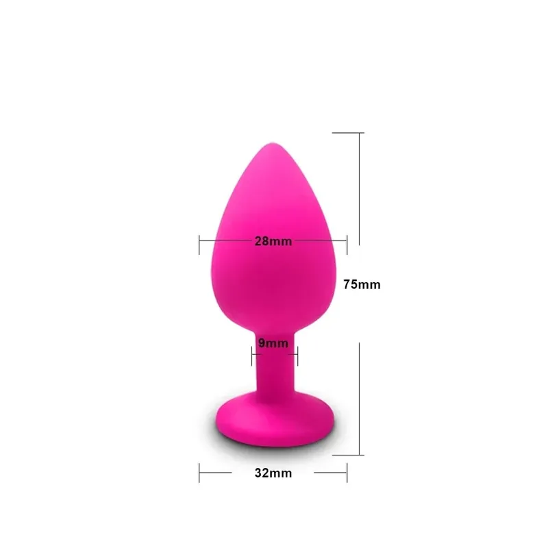 Weiche Silikon Anal Butt Plug Unisex Sex Spielzeug Männer Prostata Massagegerät Erwachsene Homosexuell Arsch Gefüllte Anal Trainer Massagegerät für paare