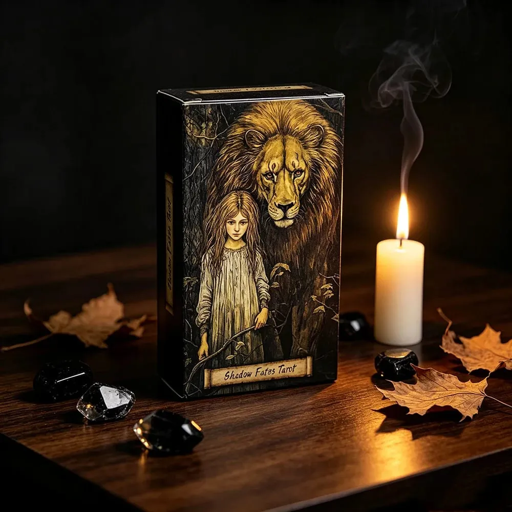 Shadow Fates Tarot Deck - 78 Cards Meditation Divination Cards for Self-Reflection & Spiritual Growth Ideal for Introverts — image 4