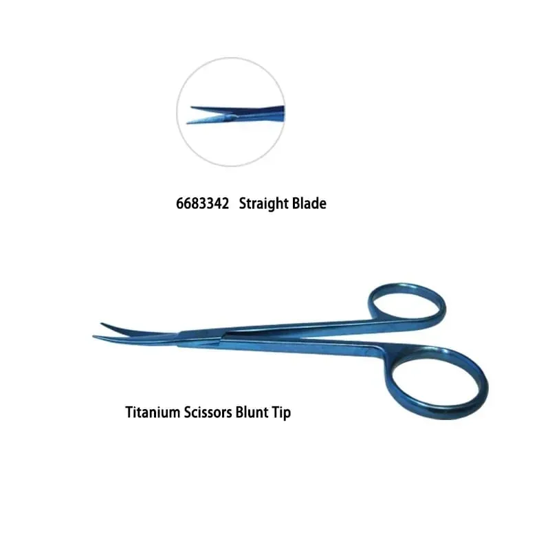 Non Medikal na paggamit Golded Coated Ring Gunting Mga Tool sa Pag-aayos ng Bahay Hi Eye — image 8