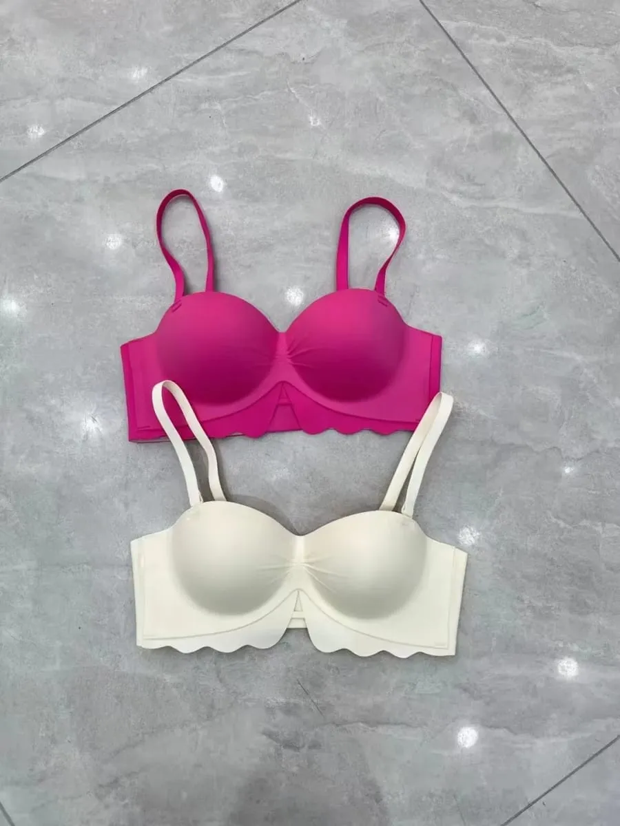 Sexy Seamless Push up Bra No Underwire Small Breast Gathering Anti-sagging Comfortable Lingerie for Women — image 7