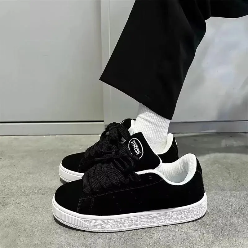 Outdoor Fitness Men Casual Sneakers Plus Size Couple Neutral Shoes Thick Soles Sports Running Shoes Fashion Breathable Trainers