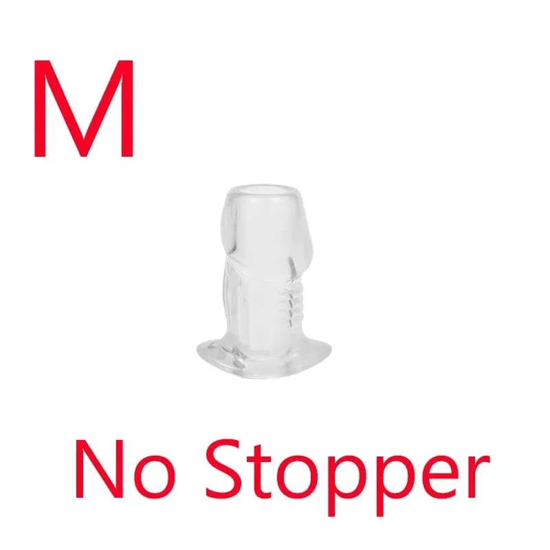 Hollow Anal Plug Stopper Soft Speculum Peeking Butt Expander Anus Dilator Enemator For Women Men Gay Sex Toy Sex For Women Men — image 12