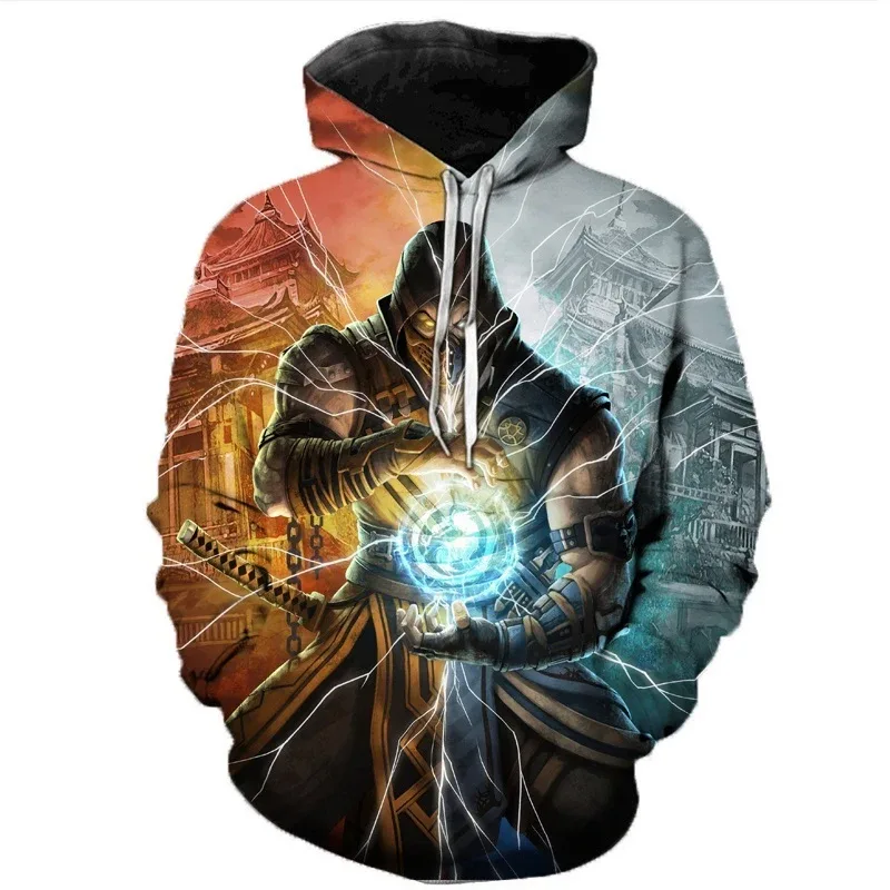Mortal Kombat Game 3D Print Hoodie Men Women Streetwear Fashion Hoodies Oversized Pullovers Hooded Sweatshirts Tops Man Clothing — image 18