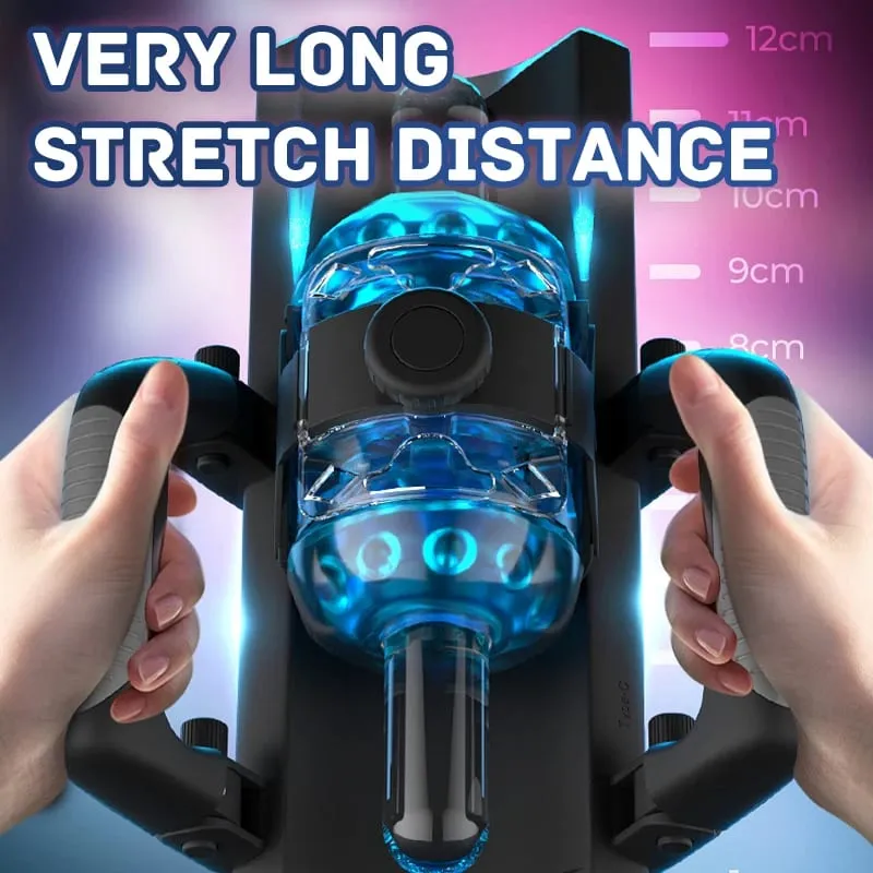 Volautomatische Handvat Masturbator 6-Segment Vaste Punt Telescopische Mannelijke One-Key Burst Masturbatie Cup Trainer Speeltjes voor Mannen — image 5