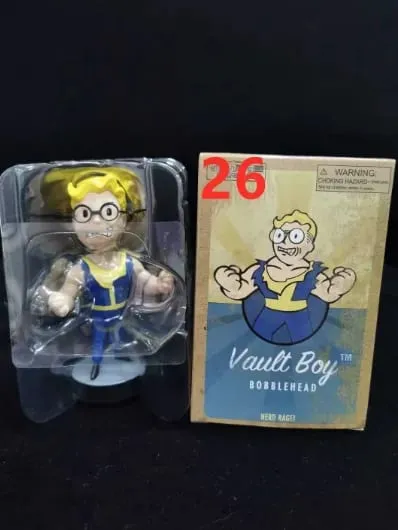 Anime Bobblehead Cute Vault Boy Full Set Action Figure Toys Collection Model Doll Desktop Ornament Display Boy Gifts — image 31