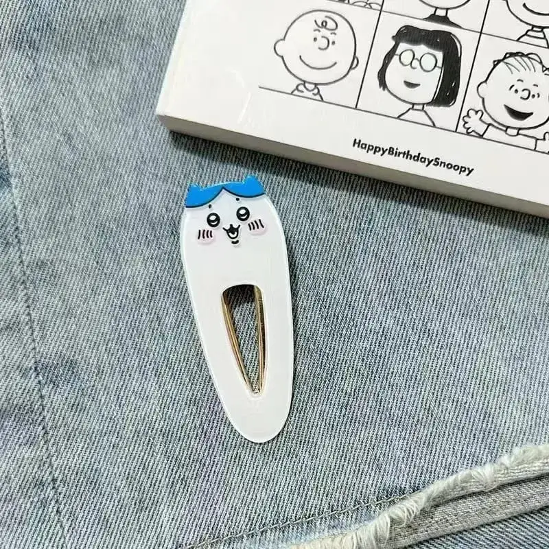 New jiyi jiyi Acrylic Hairpin Xiaoba Usachijiyi Flying Squirrel Chestnut Head Cute Cartoon Duckbill Clip Student Girl — image 10