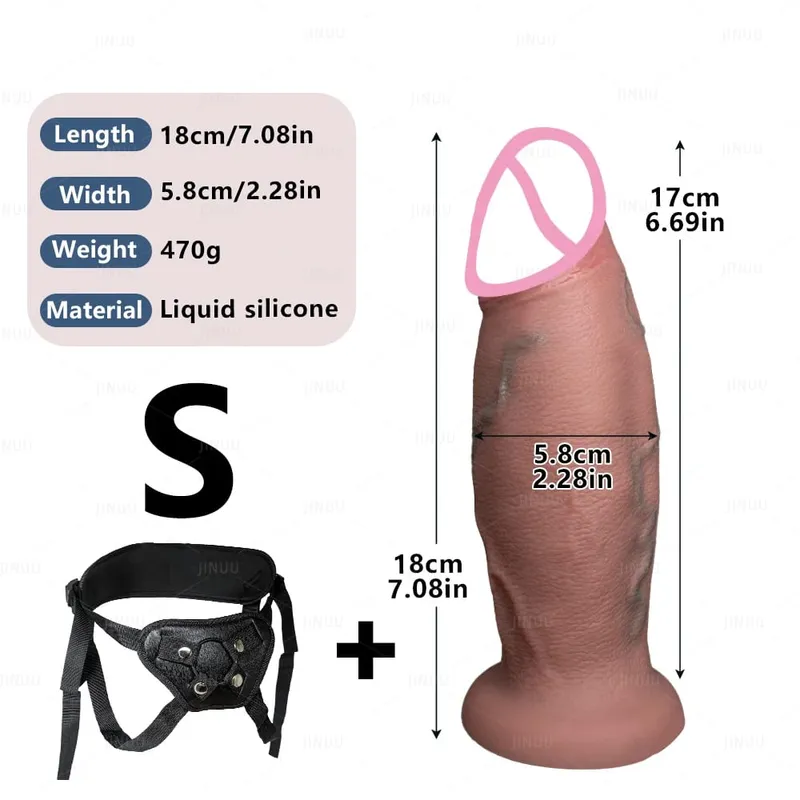 Huge Realistic Dildo Fantasy Long Penis Big Dick Suction Cup Dildos For Women Giant Anal Dildo Sex Toys For Women Men Gay