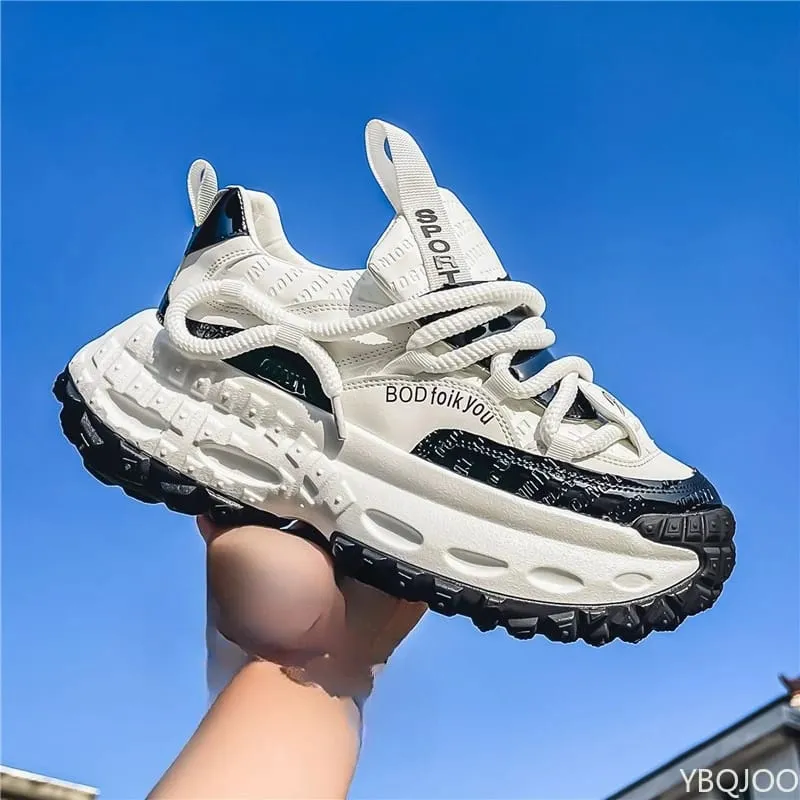 Men's Spring Summer New Fashionable Versatile Thick soled Height Increasing Shoes Casual Comfortable Men's Sports Shoes — image 5