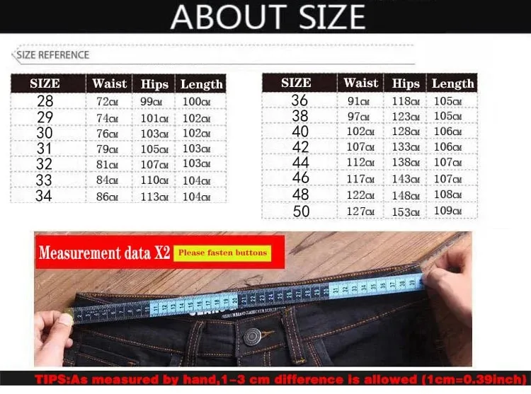 Men Plus Size 10XL Winter Warm Plush Jeans Stretch Loose Straight Baggy Denim Trousers for Comfortable Wear Oversize Streetwear — image 6