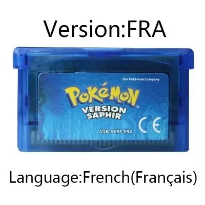GBA Game Pokemon Series Video Game Cartridge Console Card Pokemon Emerald FireRed Ruby LeafGreen Sapphire Multi-language — image 21
