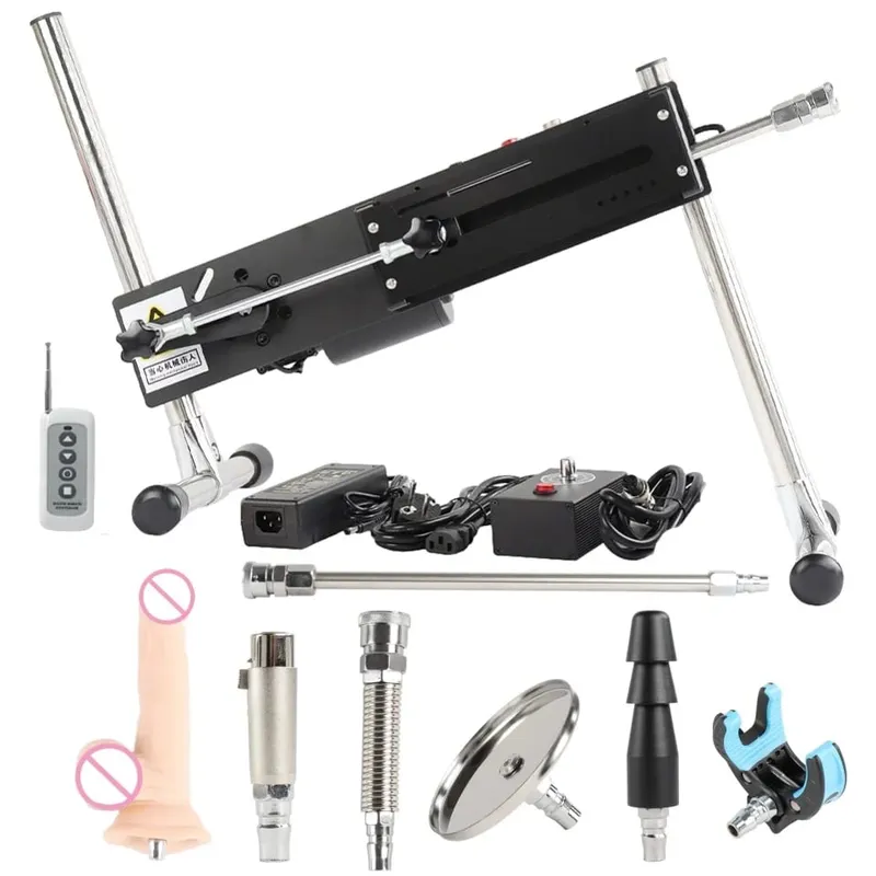 70W/120W/200W Power Sex Machine Silent Adults Masturbation Vac-u Lock Sex Machine With Dildo for Women Sex Toys