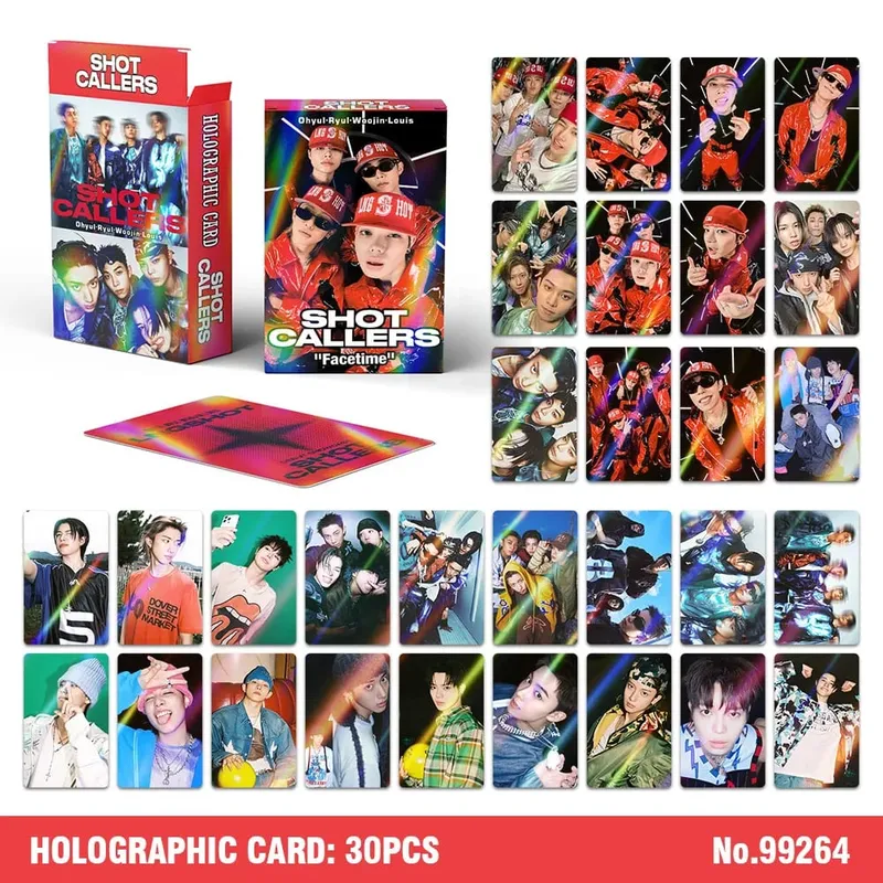 124PCSLNGSHOT MINI Album 4SHOBOIZ Vol.2 4SHOVILLE Card Photocards Kpop Merch Lomo Cards Set Fans Collection Cards Gift — image 14