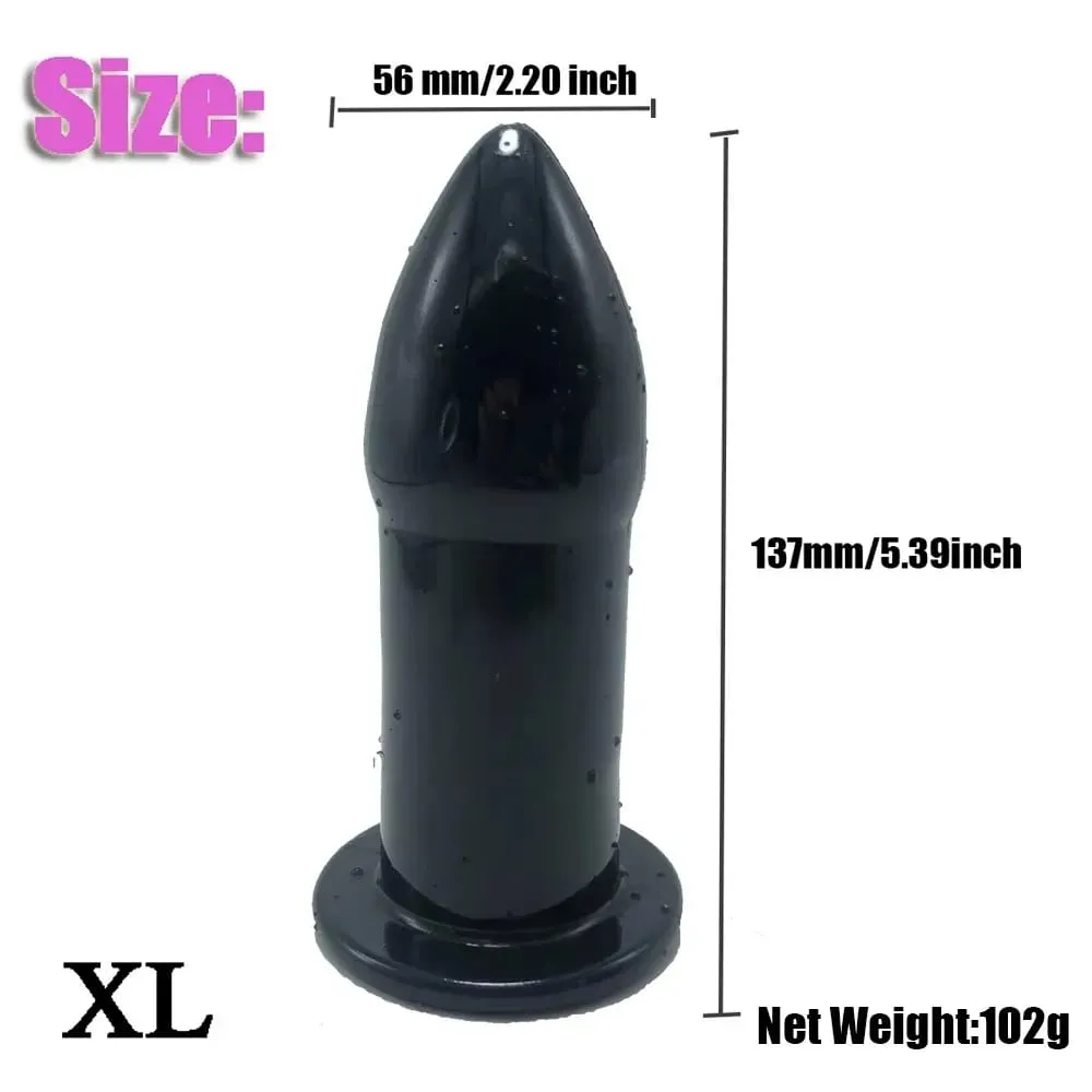 5PCS/Set Anal Plug Bullet Shape Butt Plug Trainer Kit Dilator Progressive Training Adult Sex Toy for Women Men Couples Gear