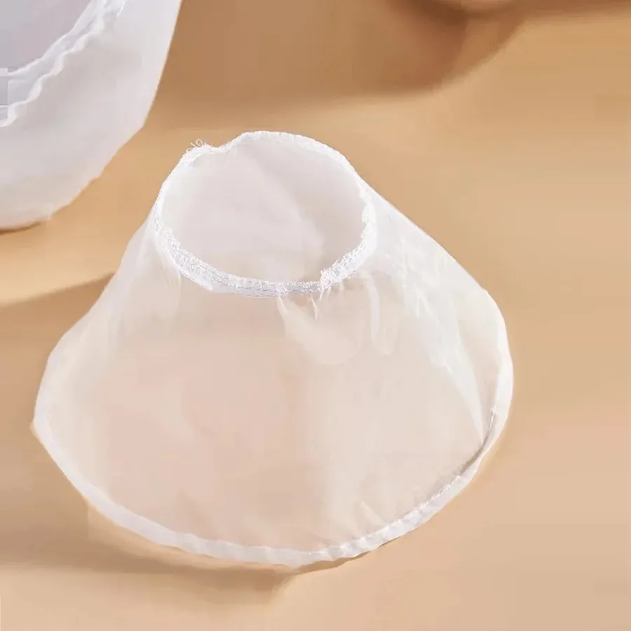 Reusable Cheese Cloth Bags-Fine Mesh Strainer for Yogurt Juice Coffee-Food-Safe Gauze Filtering Bags-Kitchen Cooking Accessory