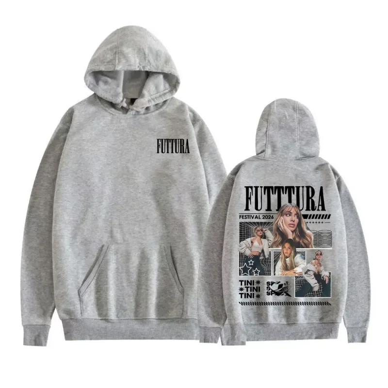 Tini Stoessel Futtura Album 2026 Merch Hoodies Men Women Clothing Vintage Aesthetic Sweatshirt Cozy Fleece Long Sleeve Pullovers — image 10
