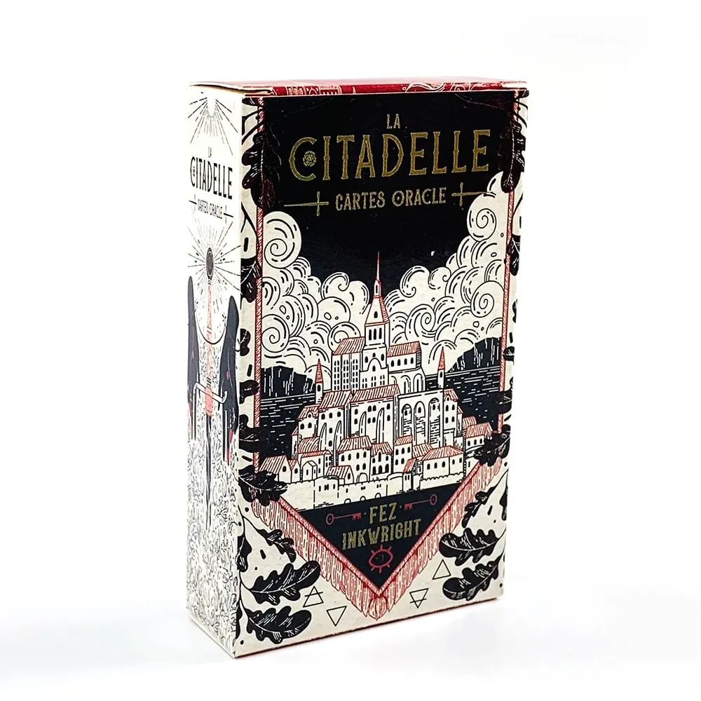 The Citadel A Fantasy Oracle Cards A 60 Octagonal Design Deck French Version Fortune Telling Divination Board Game Cards Game