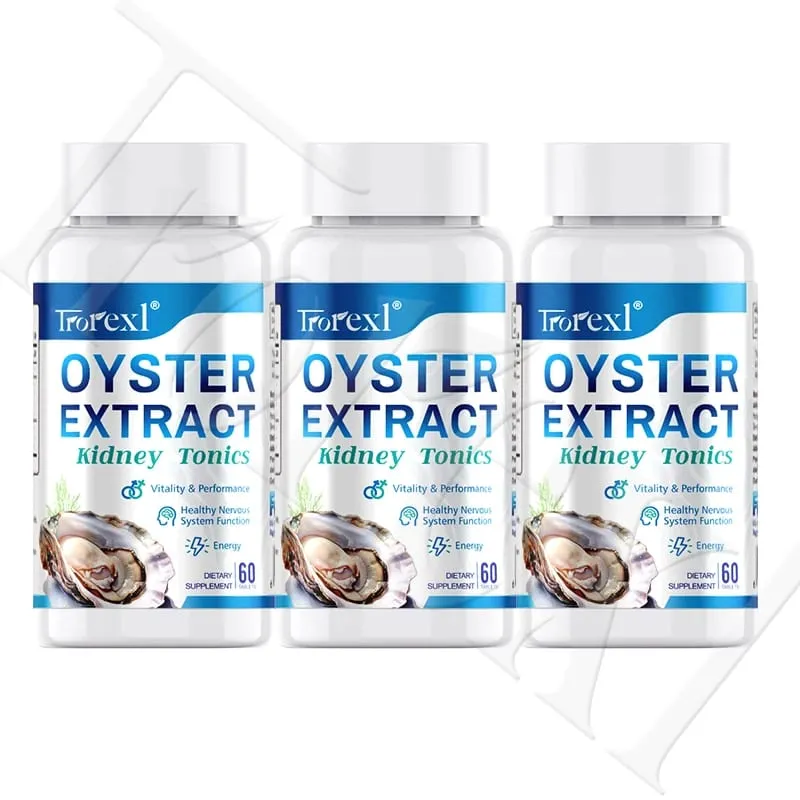 Oyster Extract Tablets Supports Energy Vigorizante and Wellness Male Health Enhancing Supplement