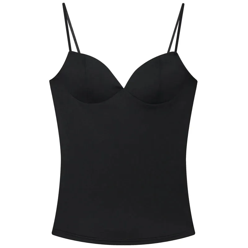 Burgundy Slip Top Women Summer Sexy Corset Tanks & Camis Fashion Sleeveless Backless Bra Top Chic Elegant Bustier Camisole — image 8