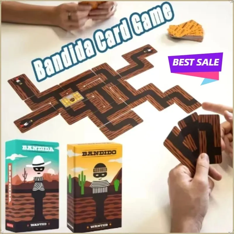 2026 Bandido Bandida Board Game 1-4 Players Strategy Puzzle Card Game For Kids & Adults Party Family Fun Strategy Game — image 1