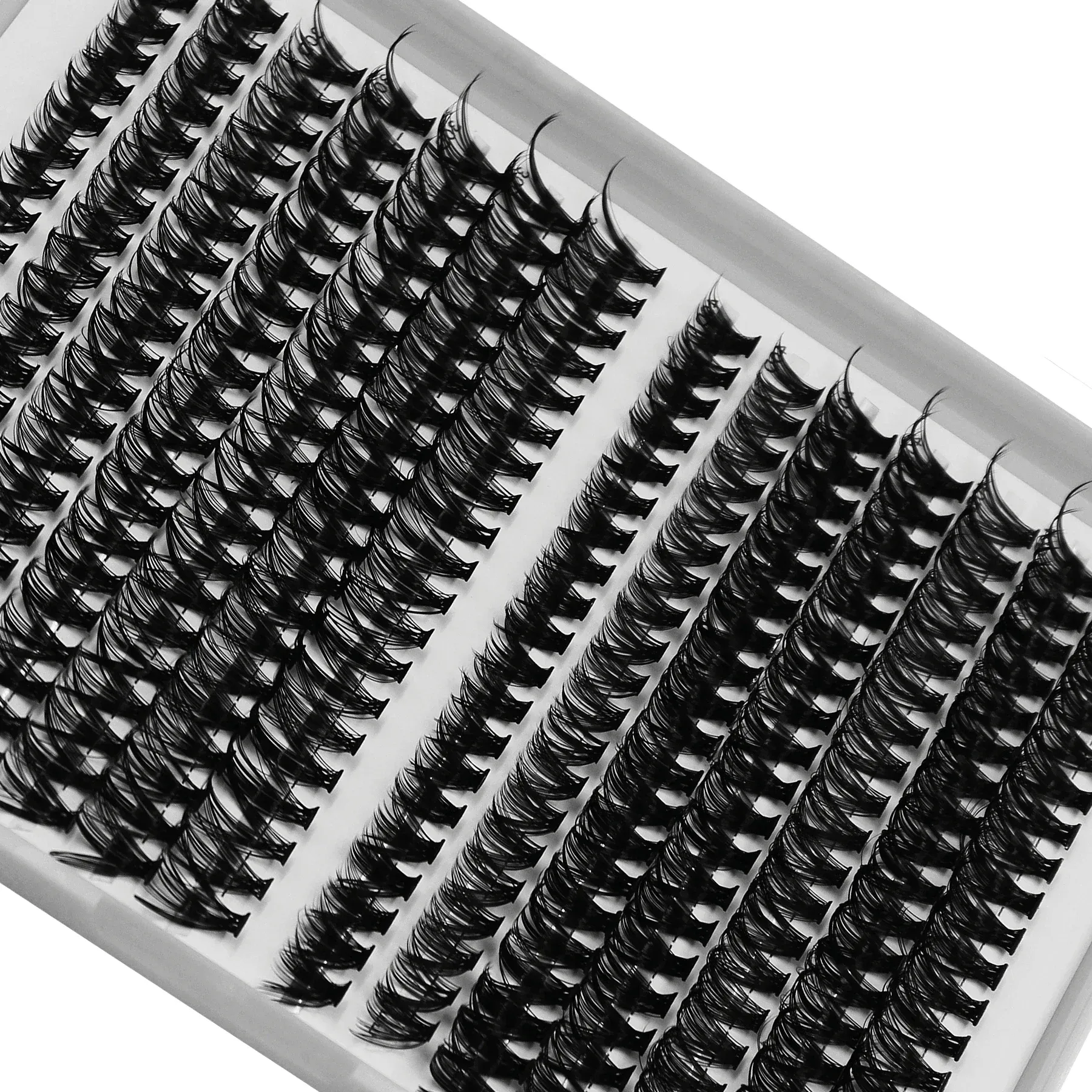 280pcs 30D 40D Individual Lashes Wispy Cluster Reusable False Eyelashes DIY Lash Extension 9-15mm Mix Length for Eye Makeup
