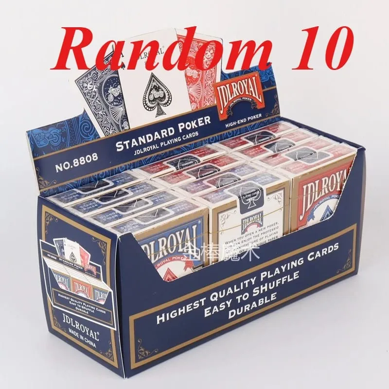Standard Poker Playing Cards No.8808 Durable Smooth Shuffle Paper Card for Party Game Magic Trick Board Game — image 8